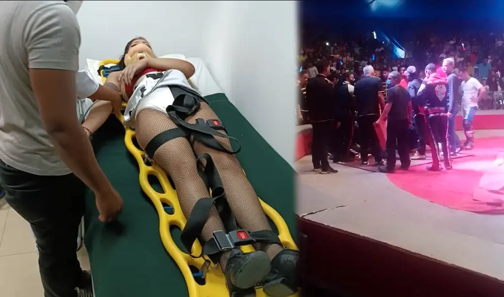 El Circo de México comunicó al público que la trapecista está siendo atendida y se encuentra fuera de peligro. Foto: @RCamachoVzla/Twitter El Circo de México comunicó al público que la trapecista está siendo atendida y se encuentra fuera de peligro. Foto: @RCamachoVzla/Twitter