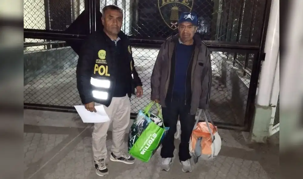 Adulto fue conducido al penal de varones de Trujillo. Foto: PNP