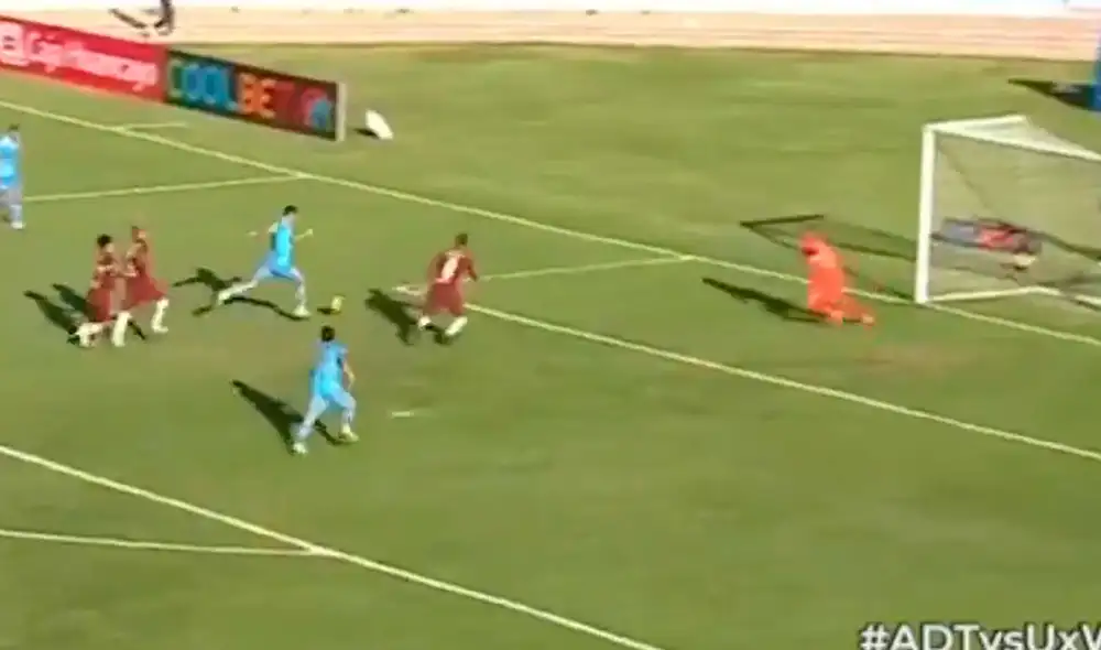 Serna anotó la igualdad en el marcador. Foto: Willax