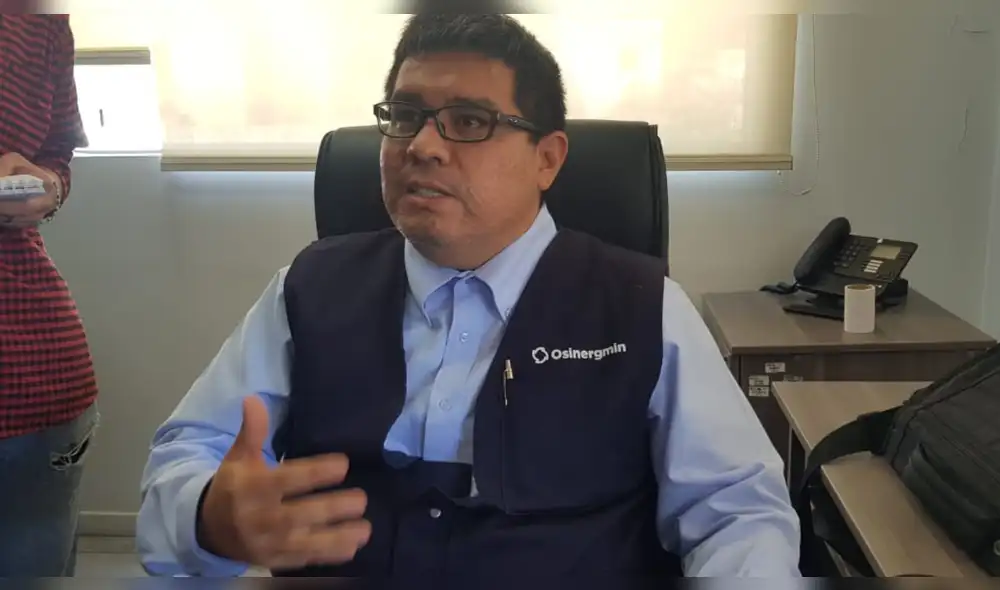 Especialista legal de Osinergmin en Arequipa, Daniel Carpio. Foto: La República