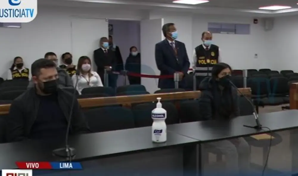La Fiscalía solicita 36 meses de prisión preventiva contra Yenifer Paredes y Nenil Medina. Foto: captura Justicia TV La Fiscalía solicita 36 meses de prisión preventiva contra Yenifer Paredes y Nenil Medina. Foto: captura Justicia TV