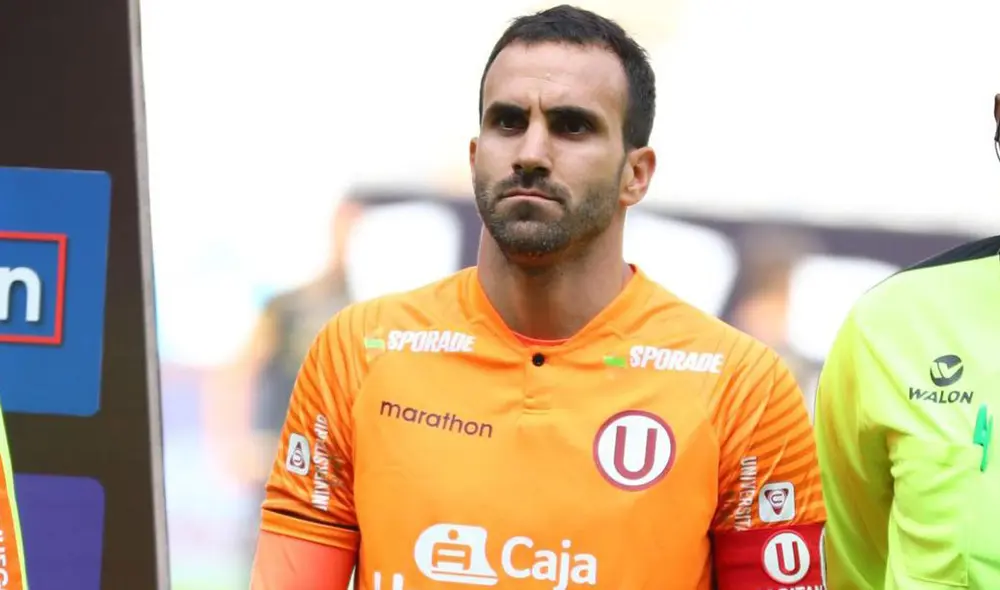 José Carvallo fue una de las figuras del partido Universitario vs. ADT al atajar un penal. Foto: Liga 1