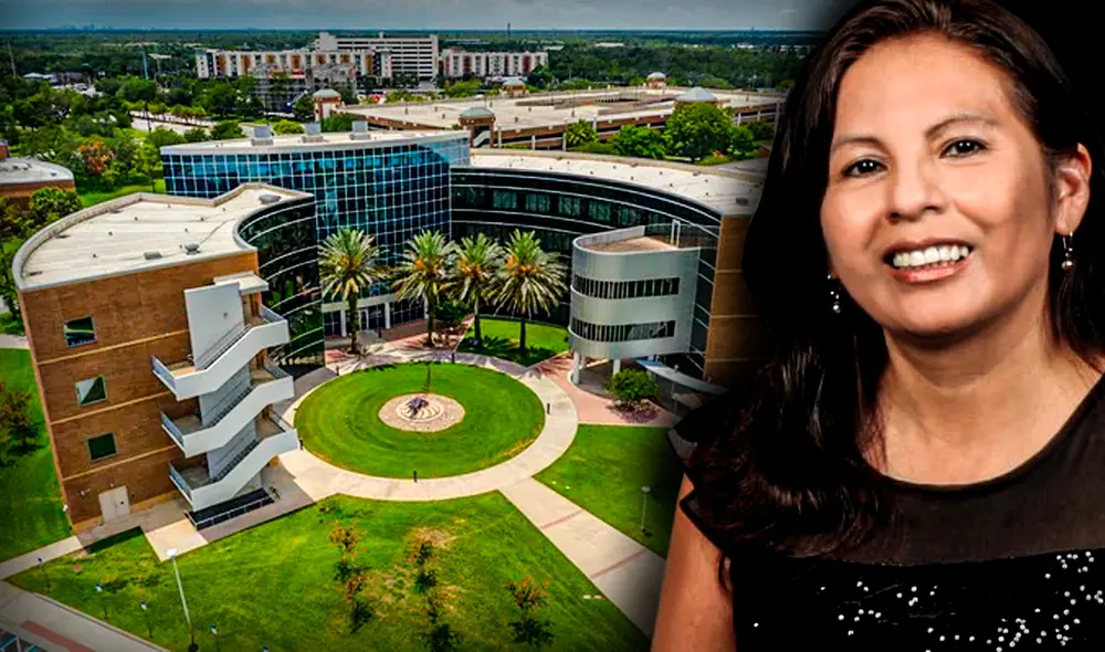 Karin Chumbimuni cursó su etapa escolar en el colegio Johannes Gutenberg. Foto: composición LR/UCF