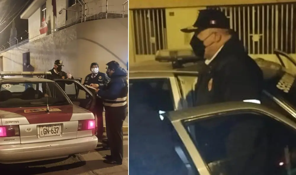 Funcionario público fue detenido cuando lo recogían de su vivienda en el distrito de Sachaca. Foto: PNP Funcionario público fue detenido cuando lo recogían de su vivienda en el distrito de Sachaca. Foto: PNP