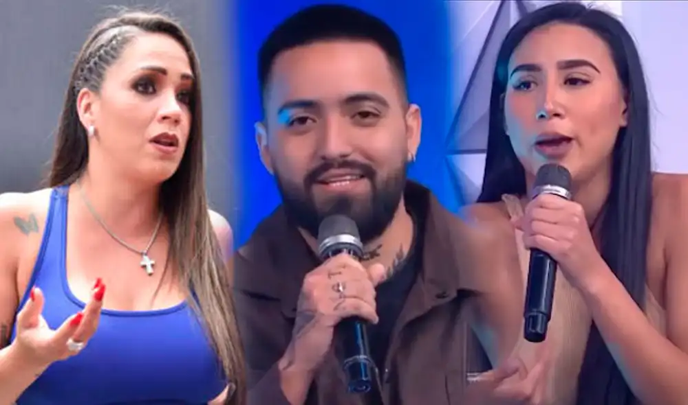 Melissa Klug explota contra tiktoker que intentó ridiculizar a ella y su hija en televisión. Video: composición/captura/América TV/Instagram Melissa Klug explota contra tiktoker que intentó ridiculizar a ella y su hija en televisión. Video: composición/captura/América TV/Instagram