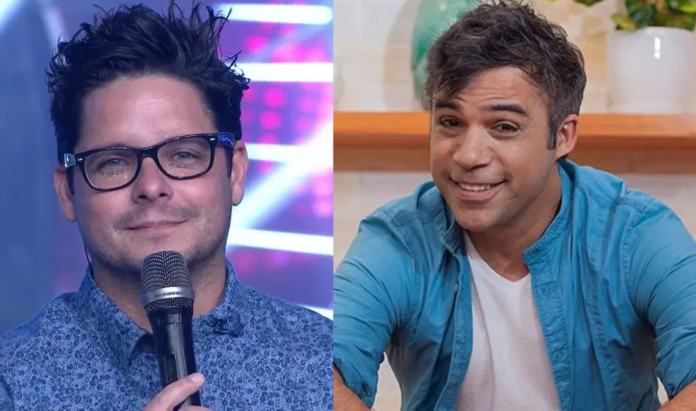 Gian Piero Díaz habló por primera vez sobre su relación actual con Renzo Schuller tras el fin de su larga amistad. Foto: Composición La República/Captura América Televisión Gian Piero Díaz habló por primera vez sobre su relación actual con Renzo Schuller tras el fin de su larga amistad. Foto: Composición La República/Captura América Televisión