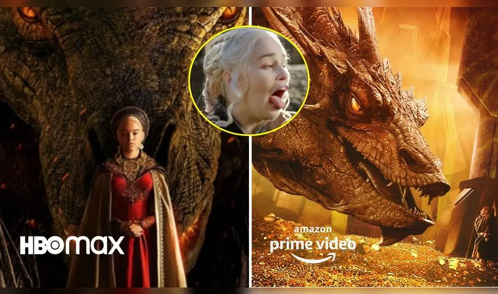 "Los anillos de poder" es la próxima serie original de Amazon Prime Video. Llegará a la plataforma el 2 de septiembre. Foto: composición LR/HBO Max/Amazon Prime Video