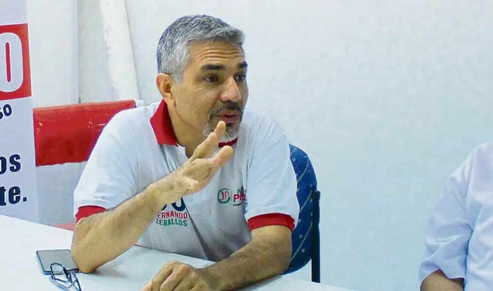 Fernando Zeballos Patrón postula por el partido Juntos por el Perú. Foto: La República Archivo Fernando Zeballos Patrón postula por el partido Juntos por el Perú. Foto: La República Archivo