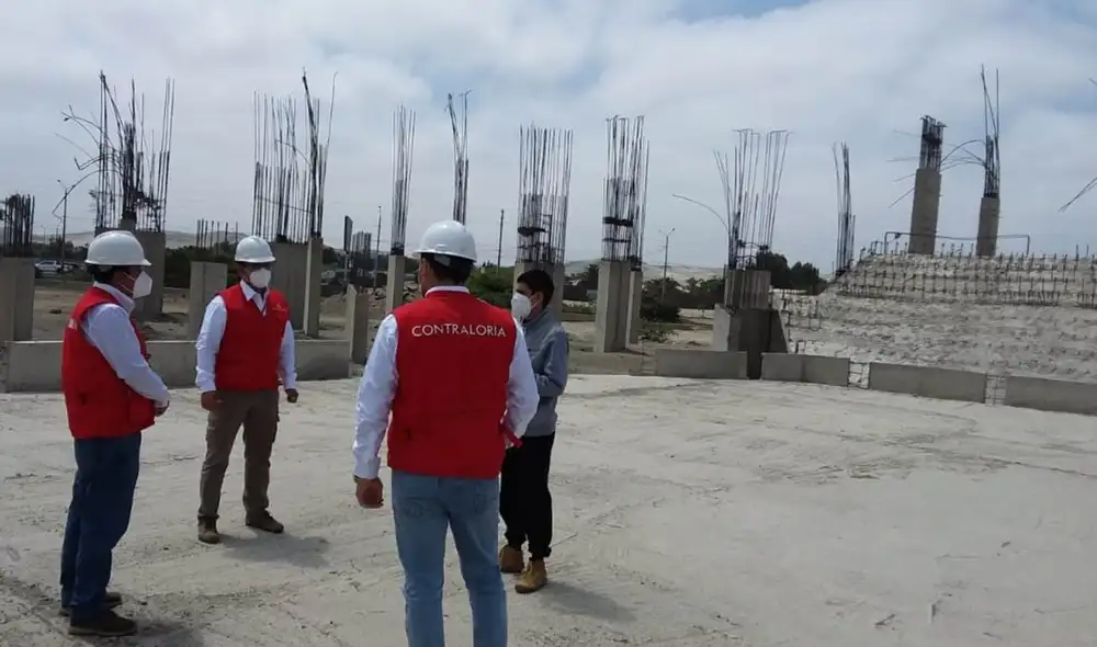 La mayoría de las obras se realizan por administración directa. Foto: Contraloría La mayoría de las obras se realizan por administración directa. Foto: Contraloría