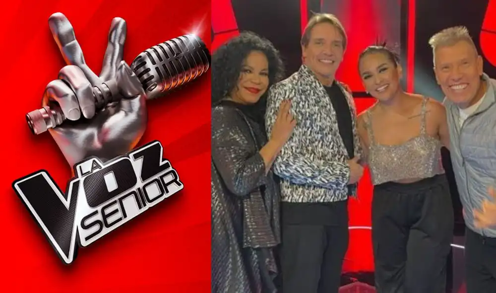 “La voz senior” 2022 vuelve con todo este lunes 22 de agosto en la señal de Latina. Foto: composición LR/Instagram/"La voz Perú"