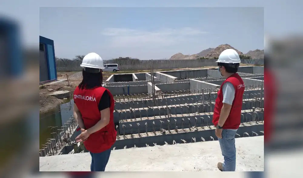 La Contraloría supervisó la obra de saneamiento de los 12 pueblos jóvenes. Foto: Contraloría La Contraloría supervisó la obra de saneamiento de los 12 pueblos jóvenes. Foto: Contraloría