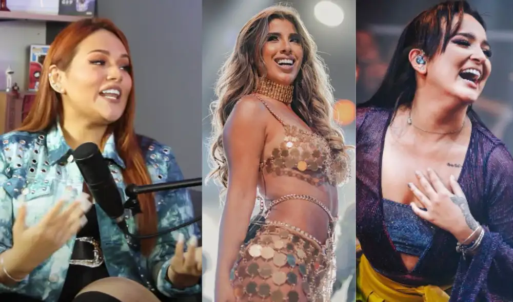 Susan Prieto mencionó que el círculo musical nacional es pequeño y entre todos los artistas se conocen. Foto: Chiquiwilo/captura de YouTube/Instagram/Daniela Darcourt/Yahaira Plasencia