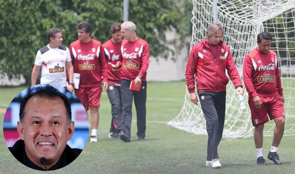 Ricardo Gareca tuvo a Marcelo Márquez como parte de su comando técnico para el proceso clasificatoria rumbo a Rusia 2018. Foto: composición GLR/EFE/FPF