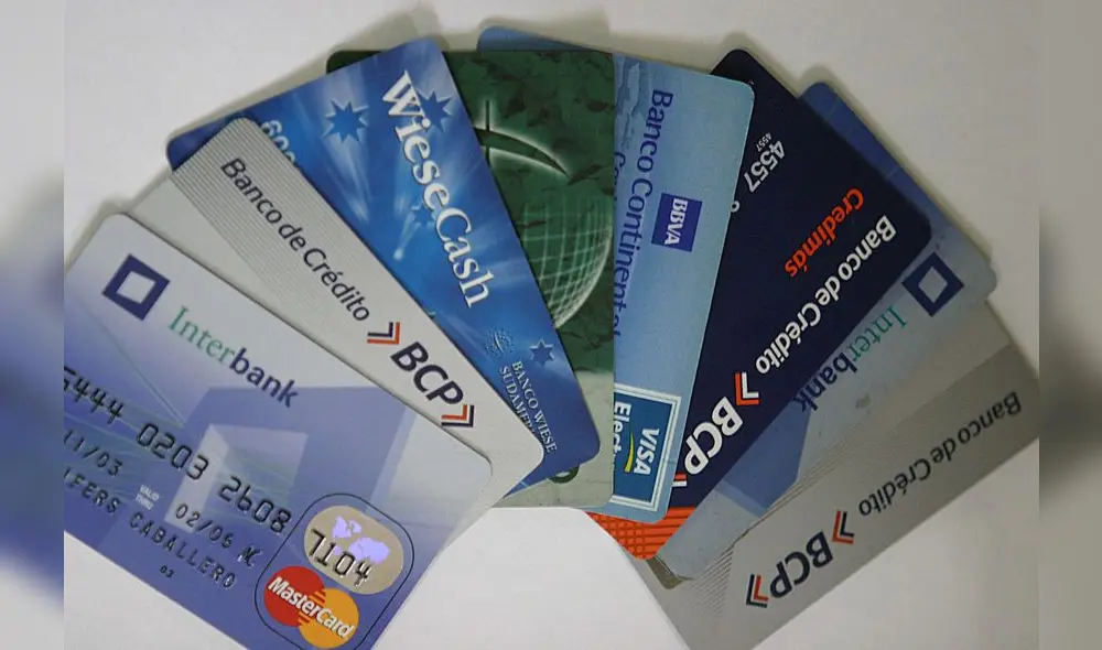 Son 12 entidades financieras que cuentan con tarjetas de crédito sin membresía. Foto: Andina Son 12 entidades financieras que cuentan con tarjetas de crédito sin membresía. Foto: Andina
