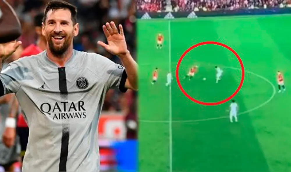 Bruno Fernandes quiso imitar a Messi, pero fue fatal. Foto: composición LR/captura de ESPN
