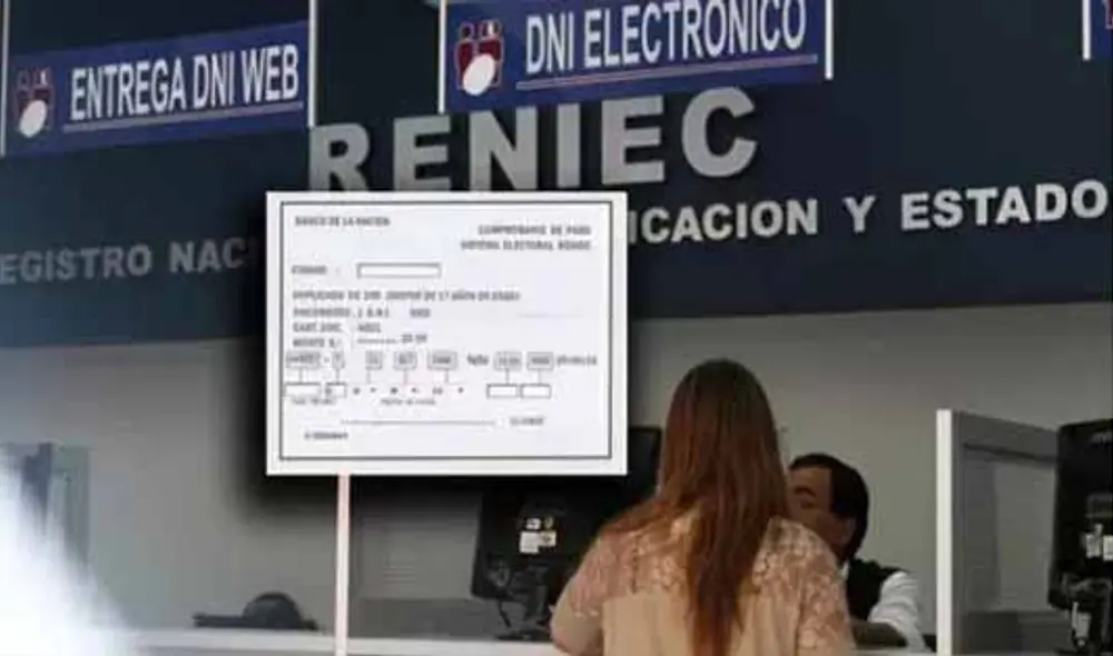 Miles de personas realizan diariamente los trámites para obtener un duplicado o rectificar algún dato de su DNI en el Reniec. Foto Andina
