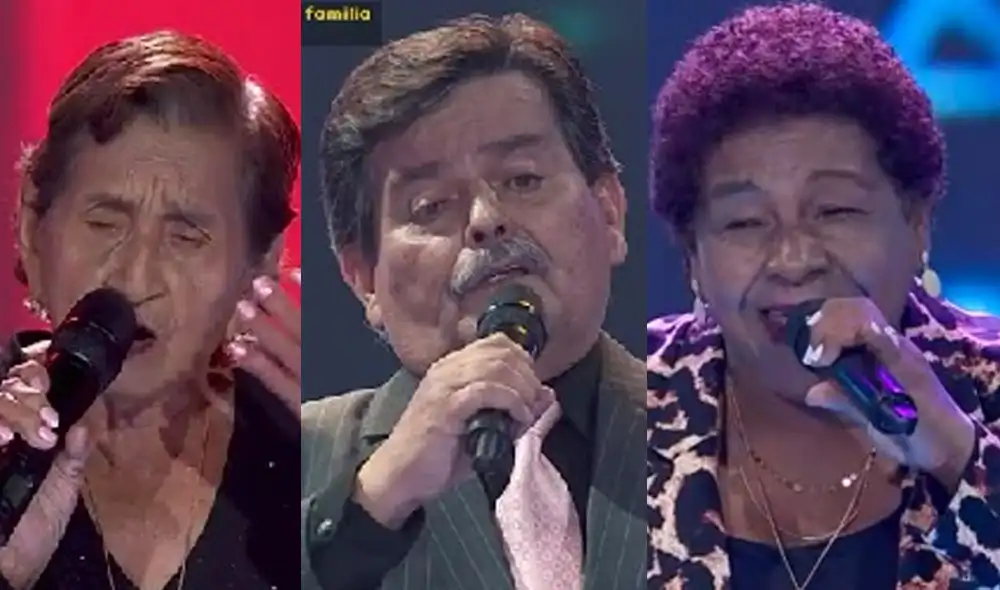 “La voz senior” estrenó su primer programa el lunes 22 de agosto. Foto: captura Latina