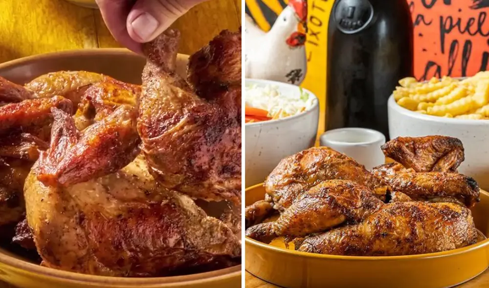 El pollo a la brasa es una de las comidas más populares del Perú. Foto: composición LR/La Granja Azul/Tori Pollería