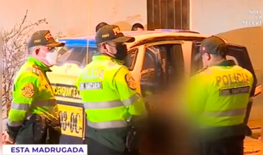 Conductor resultó herido tras recibir impactos de bala. Foto: captura de Latina Conductor resultó herido tras recibir impactos de bala. Foto: captura de Latina