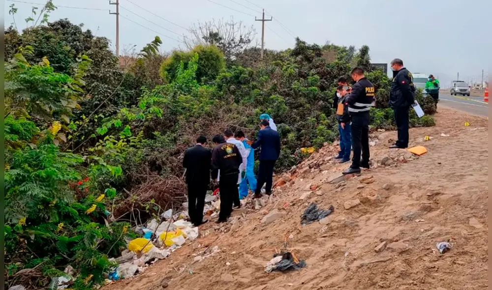 Aún no se ha identificado a la víctima. Foto: PNP