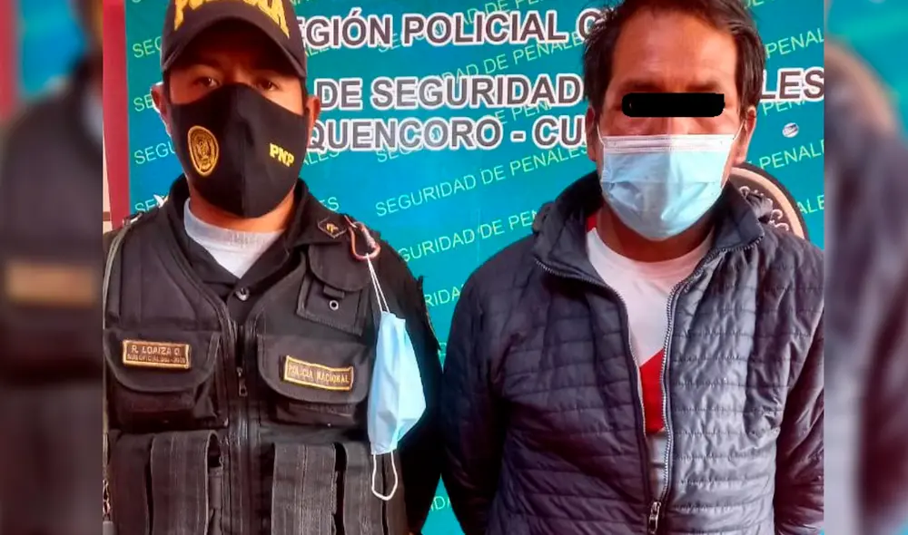 Detención se registró el último lunes. Foto: PNP Detención se registró el último lunes. Foto: PNP