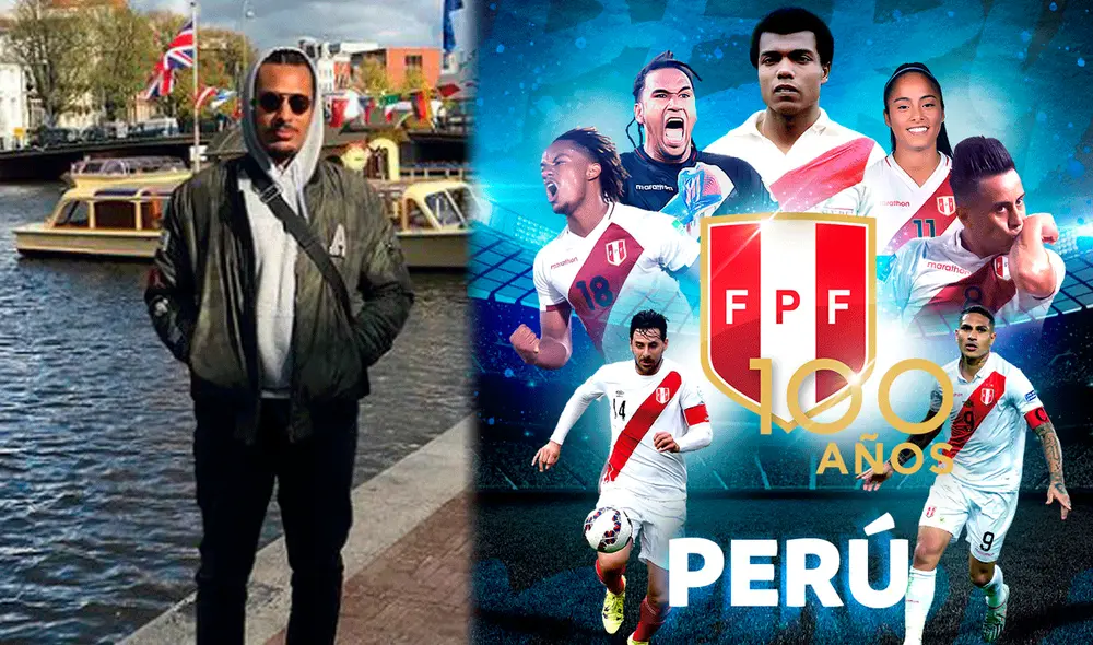 Conmebol saludó a la FPF por sus 100 años. Foto: composición Instagram de Luis Tapia/Conmebol