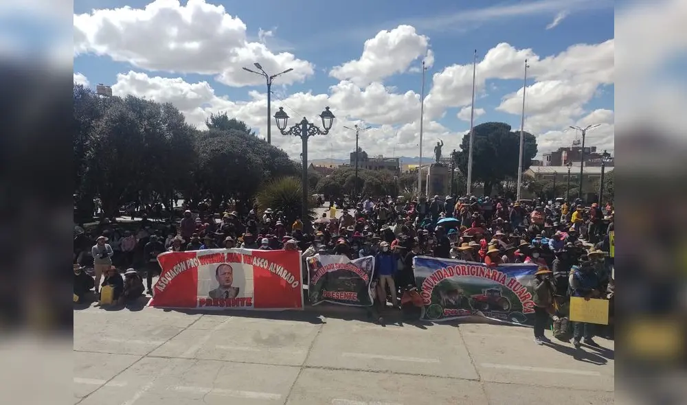 Huelga indefinida se coordinó previa reunión entre comunidades. Foto: Cortesía