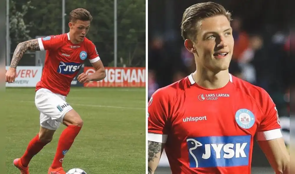 Oliver Sonne es un futbolista peruano-danés. Foto: composición LR/Instagram/Oliver Sonne Oliver Sonne es un futbolista peruano-danés. Foto: composición LR/Instagram/Oliver Sonne