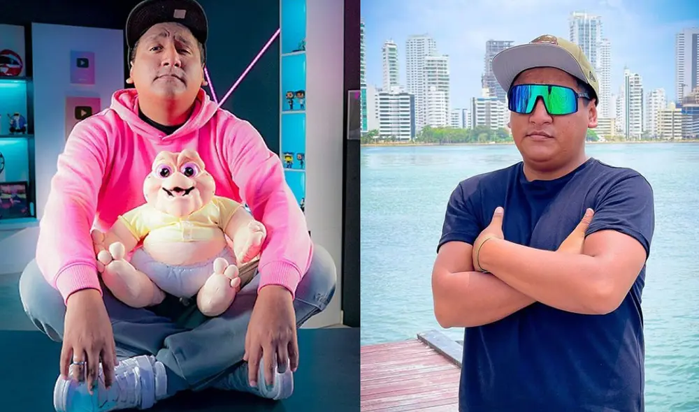 Jorge Luna saltó a la fama con su stand up comedy "Hablando huevadas". Foto: composición LR / Instagram de Jorge Luna