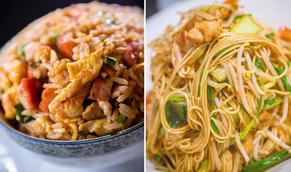 El arroz chaufa es uno de los platos más consumidos por los peruanos. Foto: composición LR/ Chifa TITI facebook