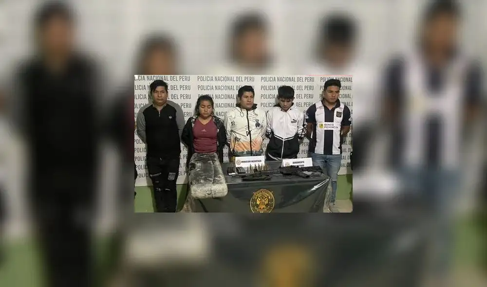 Las capturas se produjeron durante un patrullaje policial de rutina. Foto: PNP
