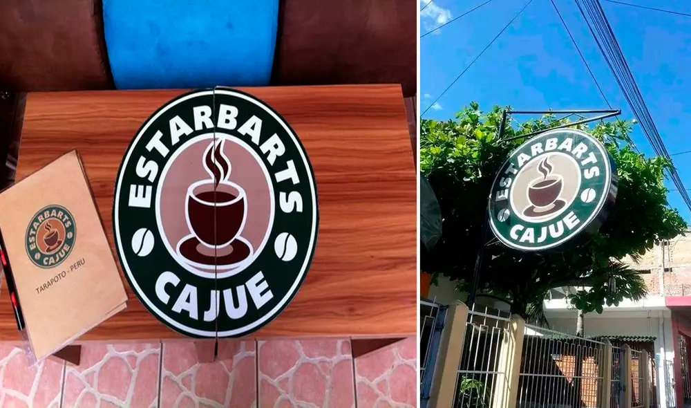 Estarbarts Cajue, la cafetería peruana es viral en redes por su peculiar nombre. Foto: composición LR/captura de Tripadvisor