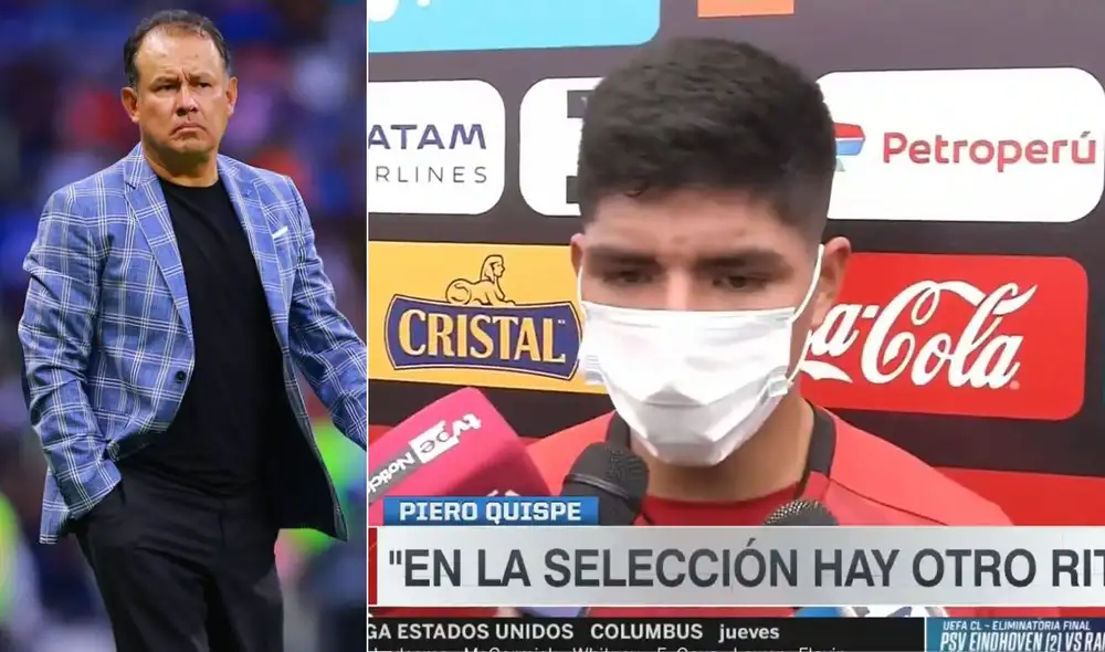 Piero Quispe podría ser una de las novedades para la convocatoria de Reynoso en la selección peruana. Foto: Composición/Cruz Azul/ESPN Piero Quispe podría ser una de las novedades para la convocatoria de Reynoso en la selección peruana. Foto: Composición/Cruz Azul/ESPN