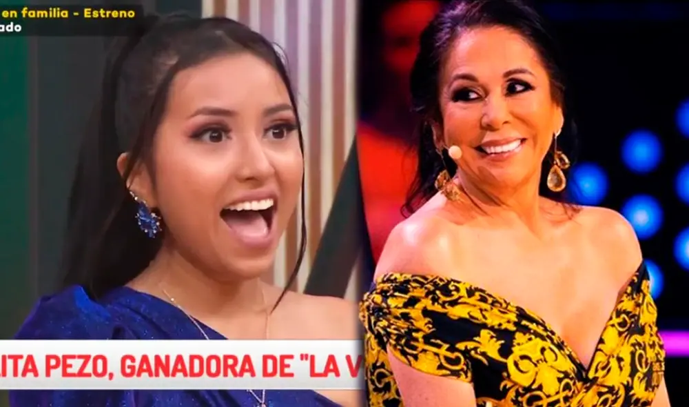 Lita Pezo se hizo conocida por imitar a Isabel Pantoja. Foto: captura Latina / Isabel Pantoja / Instagram