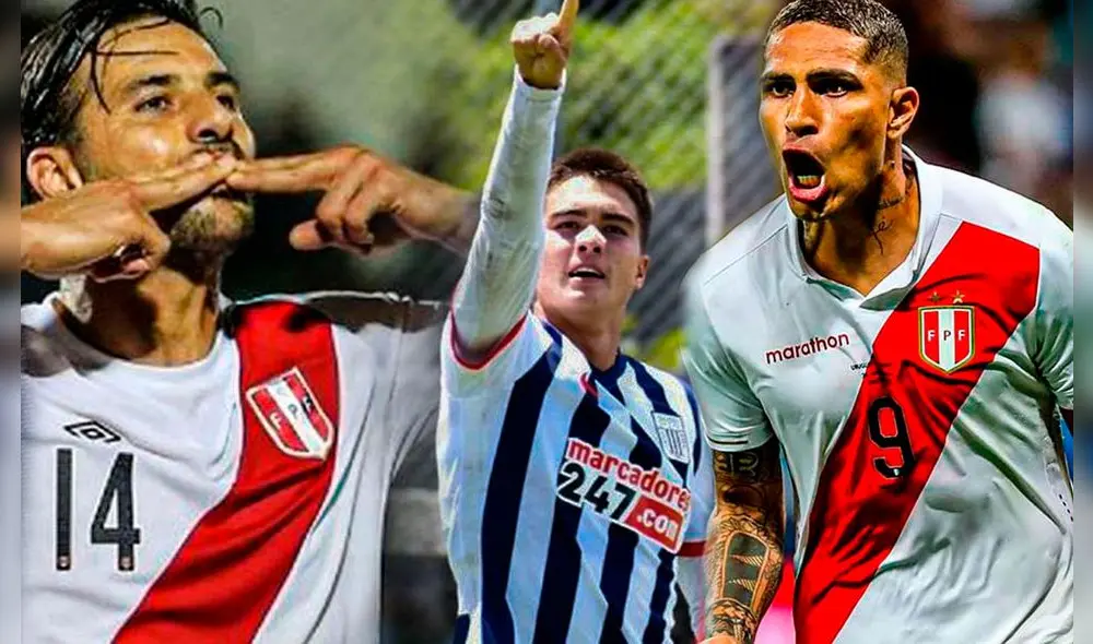 Goicochea se decidió entre Pizarro y Guerrero. Foto: composición LR/EFE/Alianza Lima/Selección peruana