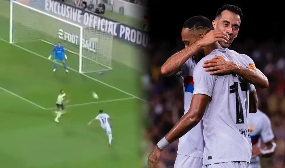 Aubameyang volvió a anotar para los culés. Foto: composición LR/DirecTV Sports/FC Barcelona Aubameyang volvió a anotar para los culés. Foto: composición LR/DirecTV Sports/FC Barcelona