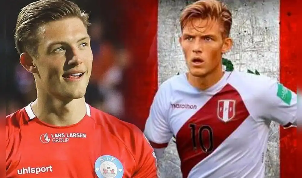 Oliver Sonne fue reconocido en la última jornada del balompié danés. Foto: composición LR/Instagram/Oliver Sonne