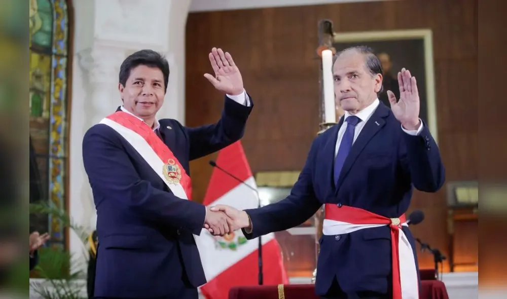 Wilbert Rozas fue designado como nuevo ministro de Ambiente. Foto: Presidencia Wilbert Rozas fue designado como nuevo ministro de Ambiente. Foto: Presidencia