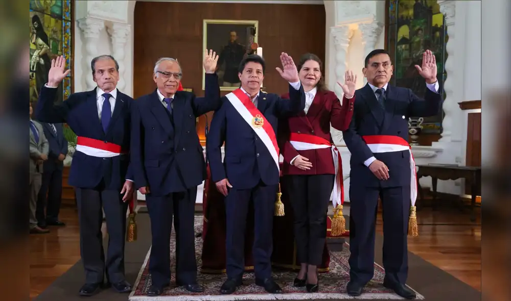 Los cambios fueron realizados en las carteras de Defensa, Mujer y Ambiente. Foto: Presidencia