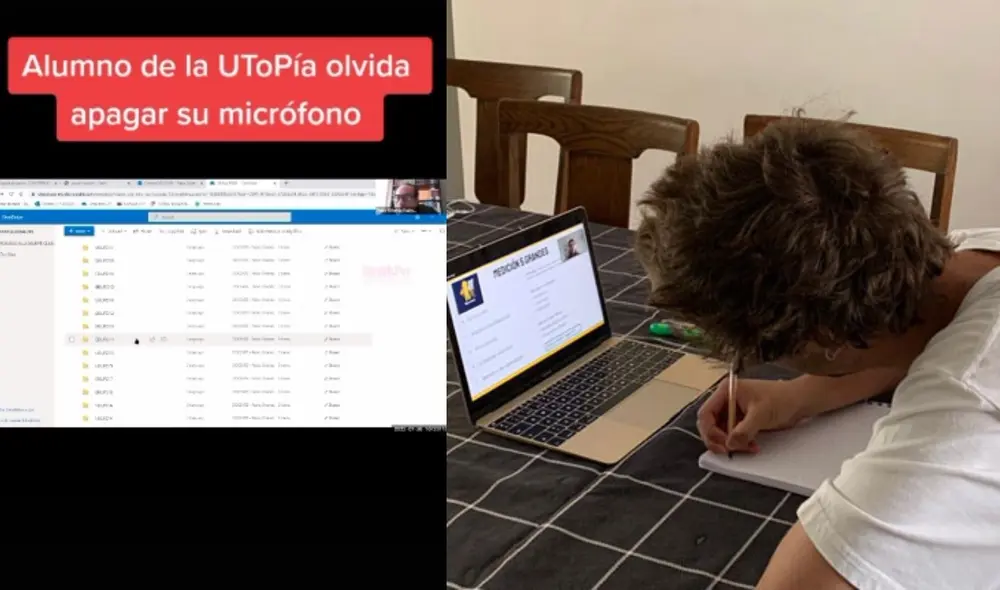 El video suma 50.000 me gusta en TikTok. Foto: composición LR/universitarios.del.peru/TikTok/Emol