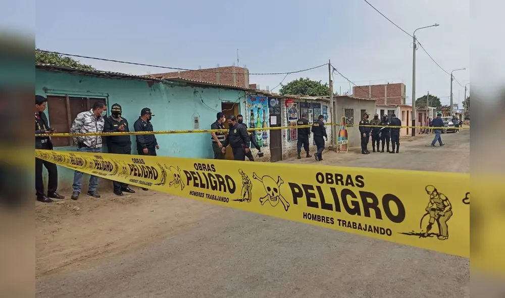 En el lugar, la Policía recogió ocho casquillos de bala, calibre 9 milímetros. Foto: La República/Yolanda Goicochea En el lugar, la Policía recogió ocho casquillos de bala, calibre 9 milímetros. Foto: La República/Yolanda Goicochea