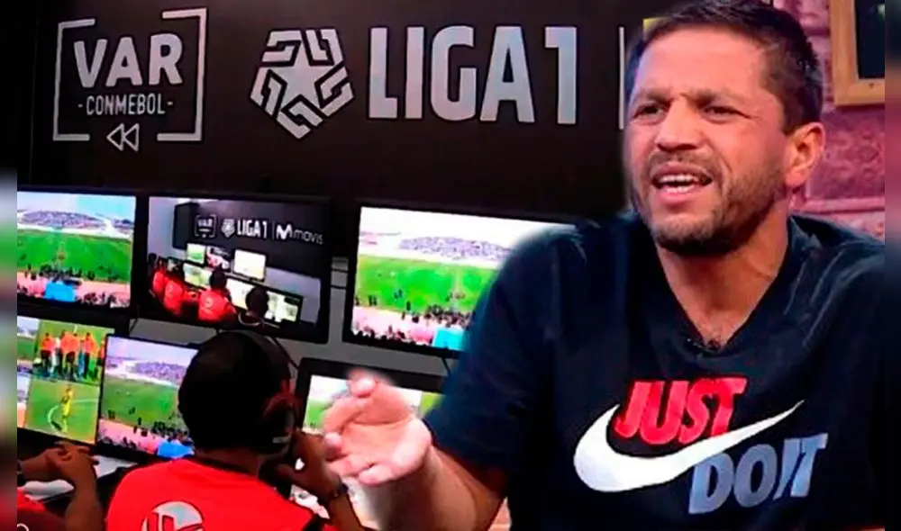 Pedro García en desacuerdo con implementación del VAR en las condiciones actuales del balompié peruano. Foto: composición LR/capturas de Gol Perú/Movistar Deportes