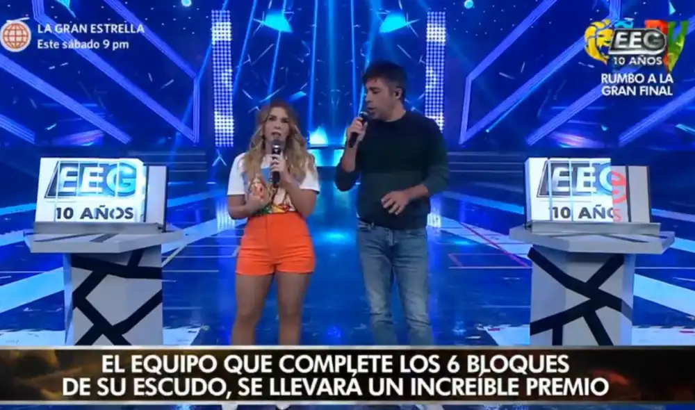 Renzo Schuller y Johanna San Miguel tuvieron discusión ni bien inició "Esto es guerra". Foto: América TV