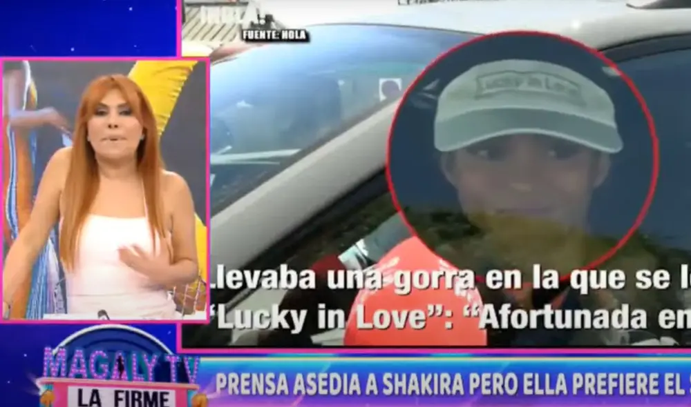 Magaly Medina apoya a Shakira tras terminar su relación con Gerard Piqué. Foto: Captura de ATV Magaly Medina apoya a Shakira tras terminar su relación con Gerard Piqué. Foto: Captura de ATV