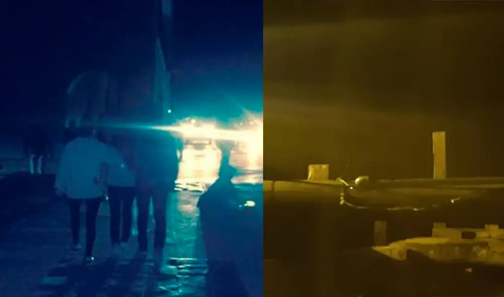 Apagón en Vraem. Foto: PNP Apagón en Vraem. Foto: PNP