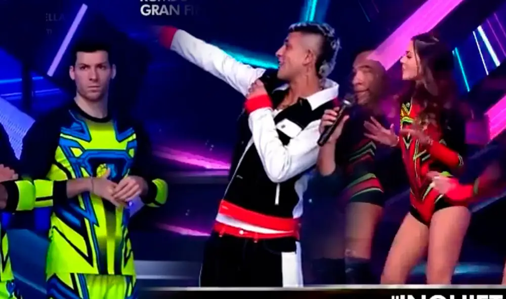 Patricio Parodi no quiso ni ver a Emilio Jaime en "Esto es guerra". Foto: captura/América TV