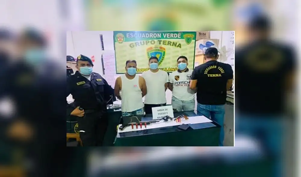 La PNP y Fiscalía investiga a los detenidos por el ataque con arma de fuego a estudiante. Foto: PNP