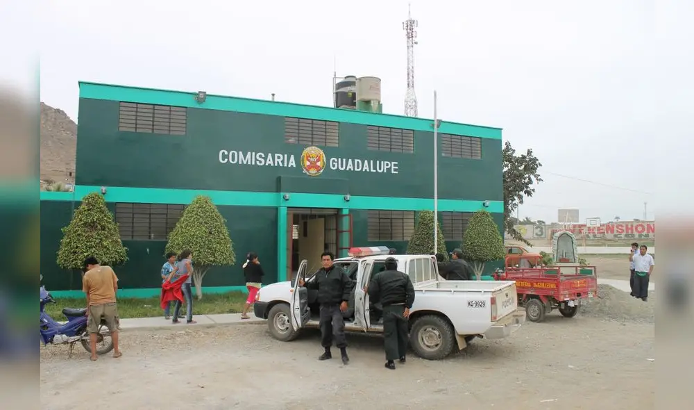 Agentes de la Comisaría de Guadalupe llegaron primero al lugar. Foto: La República
