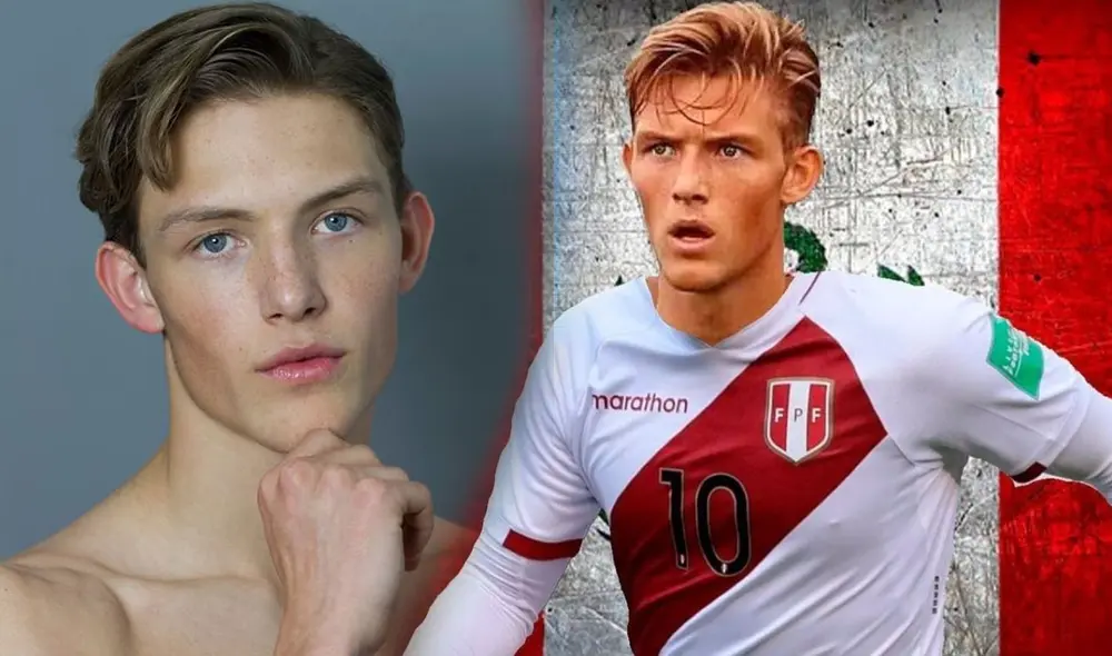El jugador danés, quien sueña con representar a la selección peruana, también se desempeña como modelo. Foto: composición LR/Oliver Sonne/Instagram