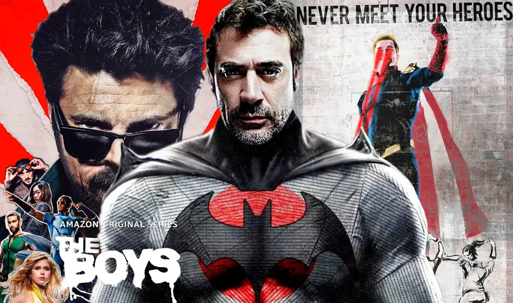 Jeffrey Dean Morgan podría parodiar a Batman en "The boys 4". Foto: composición LR/ Prime Video / Jason Dickhart
